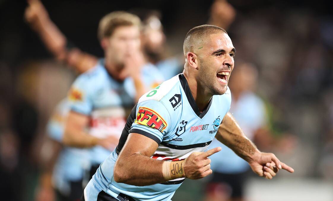Will Kennedy will remain with the Cronulla Sharks until at least the end of season 2025. Picture by Getty Images