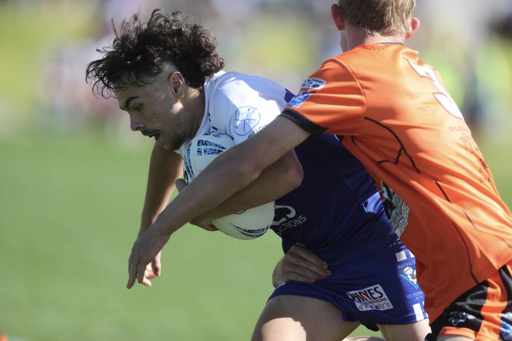 Just as was the case on grand final day last year, Nyngan got the better of the under 18s Saints in the 2023 season opener. Pictures by Phil Blatch