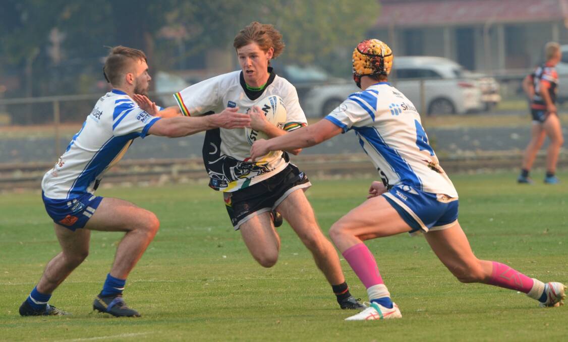 Haydn Edwards was impressive at fullback for the Panthers. Picture by Anya Whitelaw