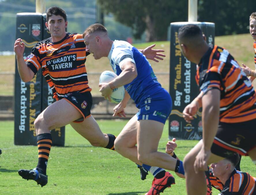 St Pat's run at the Bathurst Panthers Knockout included a 24-4 win over Lithgow. Pictures by Anya Whitelaw