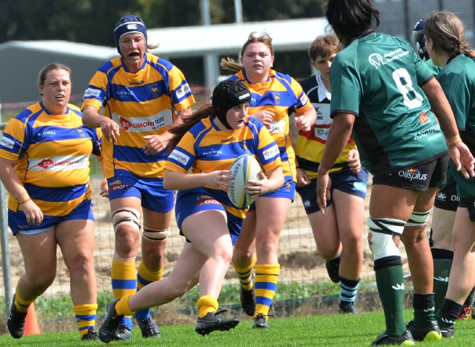 NEW CODE: Lauren Roels has plenty of league experience with the Panorama Platypi and is now trying rugby union for the first time as a new Bathurst Bulldog. Photo: ANYA WHITELAW