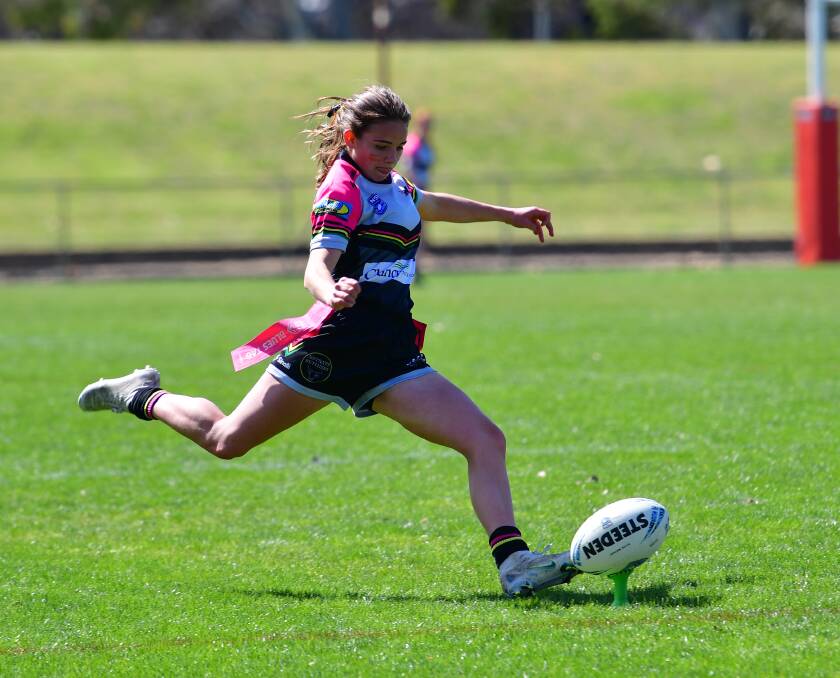 Abbey Carter is one of the emerging Bathurst Panthers juniors expected to make their first grade league tag debut this season. Picture by Alexander Grant