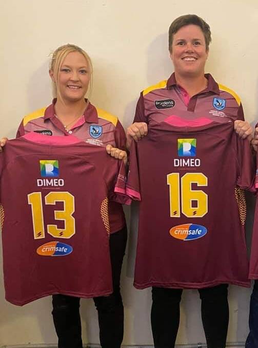 Bathurst officers Sarah Archer and Marita Shoulders have previously played for NSW Country and will do so again on Wednesday. They'll face City at Carrington Park. Picture supplied.