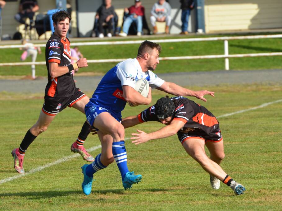 Hayden Bolam returned for the Saints on Saturday and created plenty in attack. Picture by Anya Whitelaw