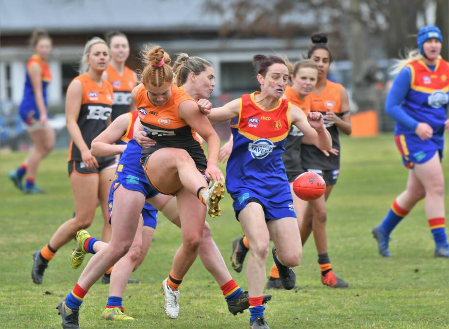 The Bathurst Giants and Dubbo Demons fought it out on grand final day last year and will meet for the first time in 2023 in round two. Picture by Chris Seabrook