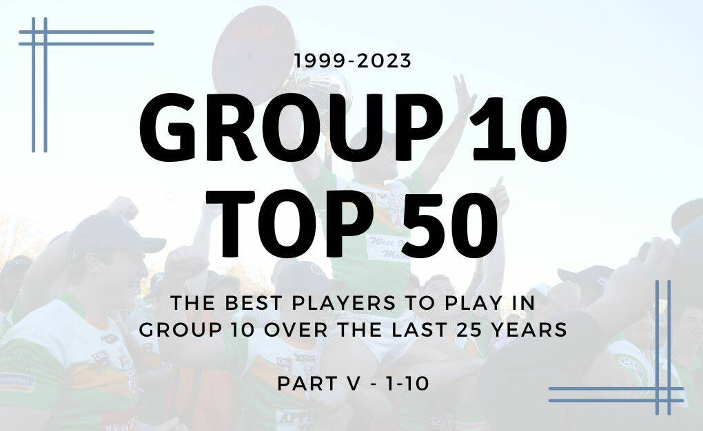 Check out the best players to play in Group 10 over the course of the last 25 years.