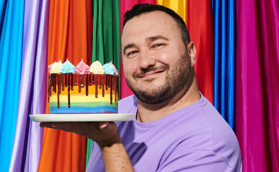 Janusz Domagala's bakes are the ultimate celebration of Pride. Picture supplied