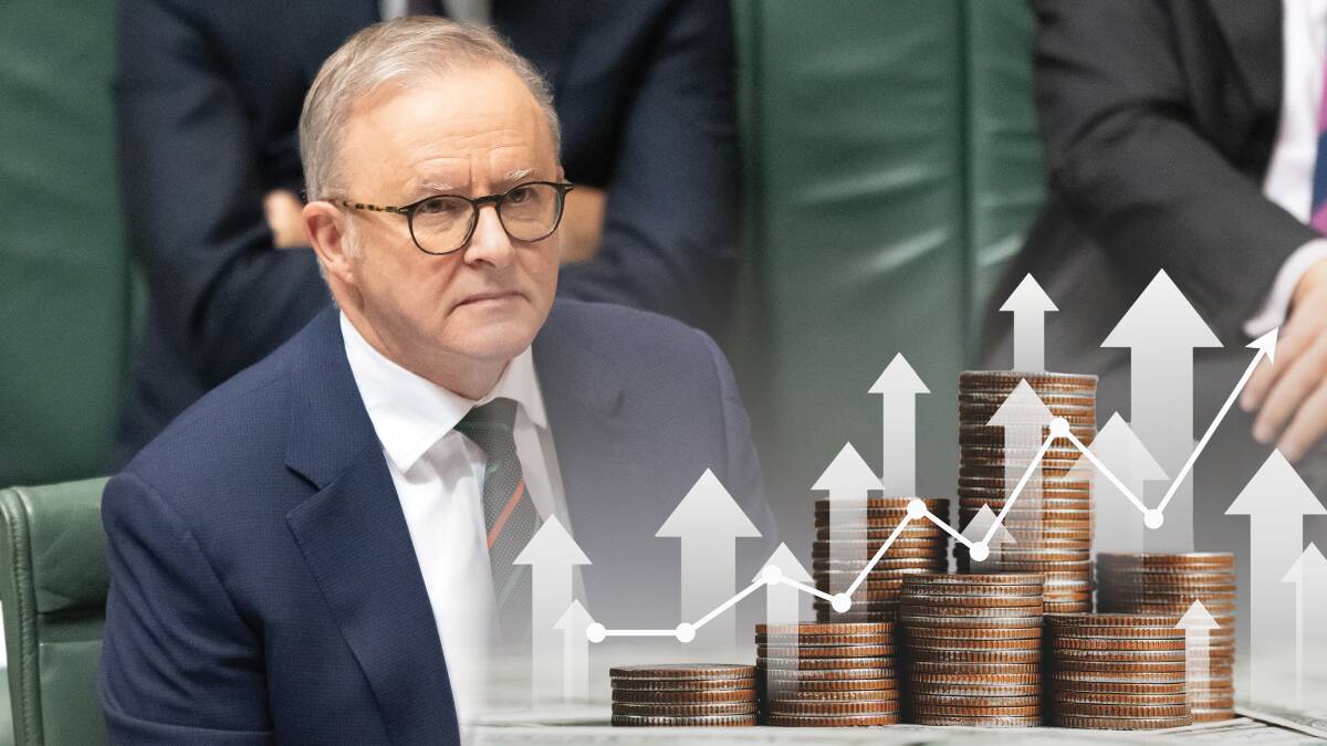 Prime Minister Anthony Albanese's government is contending with rising inflation. Picture by Sitthixay Ditthavong