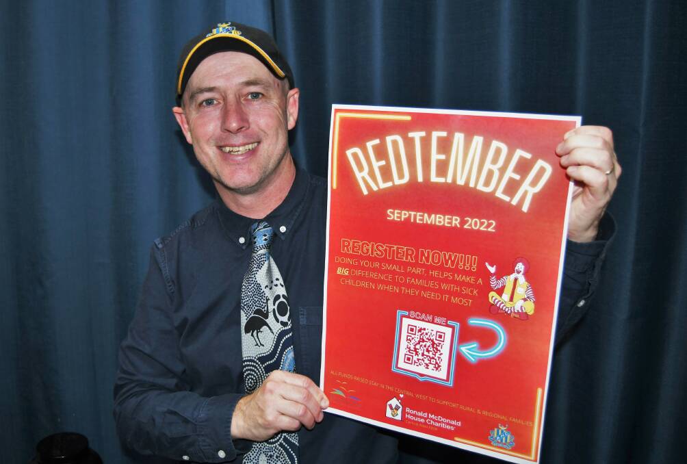 Ken Barwick, principal of Bathurst High School, is calling on businesses and other organisations to register for Redtember. Picture by Chris Seabrook