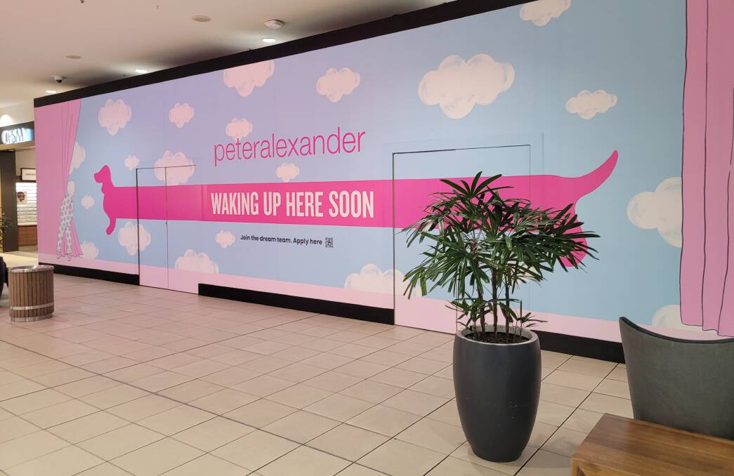 The store is still locked up in the Bathurst Armada Shopping Centre, but on June 10, 2024, the first Peter Alexander in the Central West will open. 