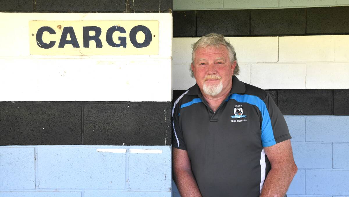 Mick Donelly isn't planning on leaving the Cargo rugby league club any time soon. Picture by Riley Krause