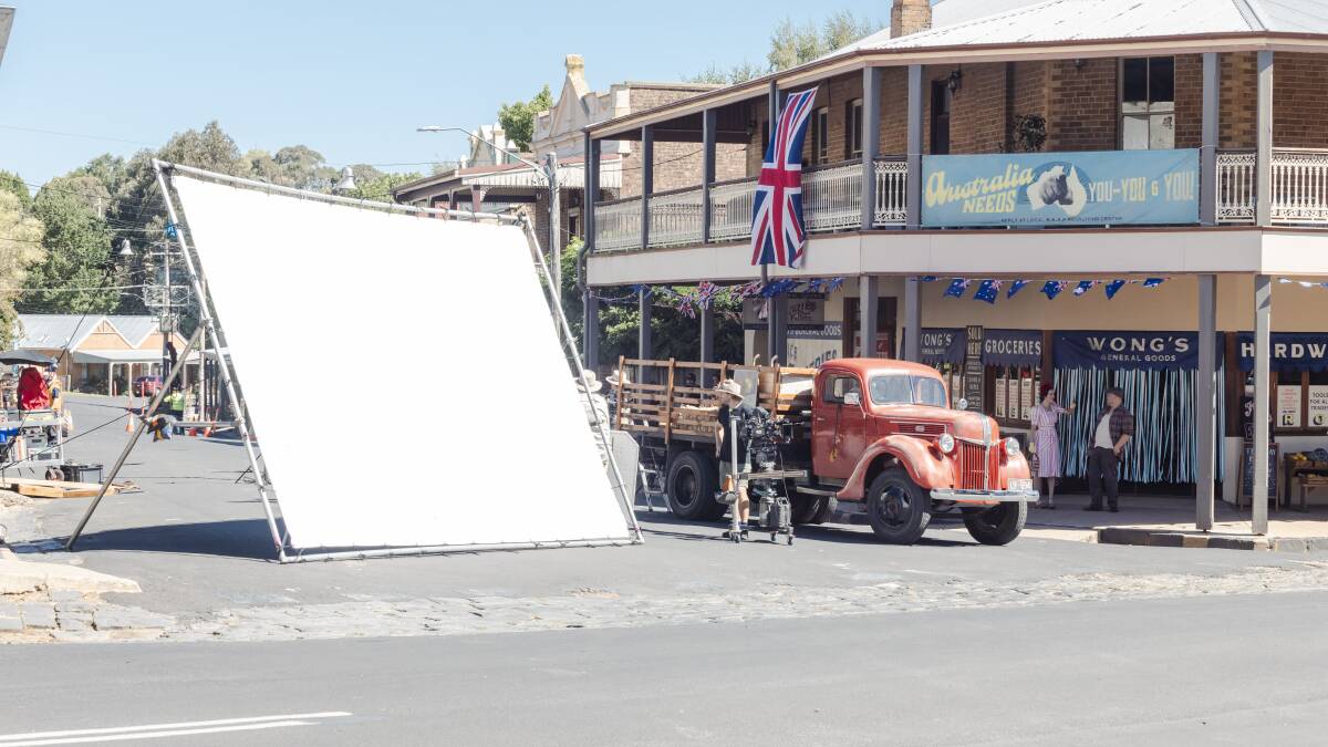 The Central West town of Millthorpe was used to film the new SBS drama While the Men are Away. Picture by SBS 
