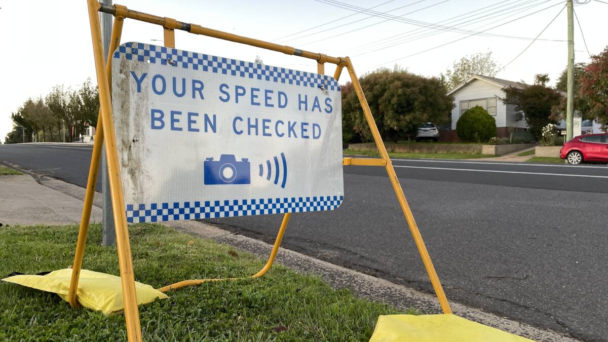 Molong Road saw the most fines handed out for all the mobile speed cameras in the 2800 postcode for the 2022/23 financial year. Picture file