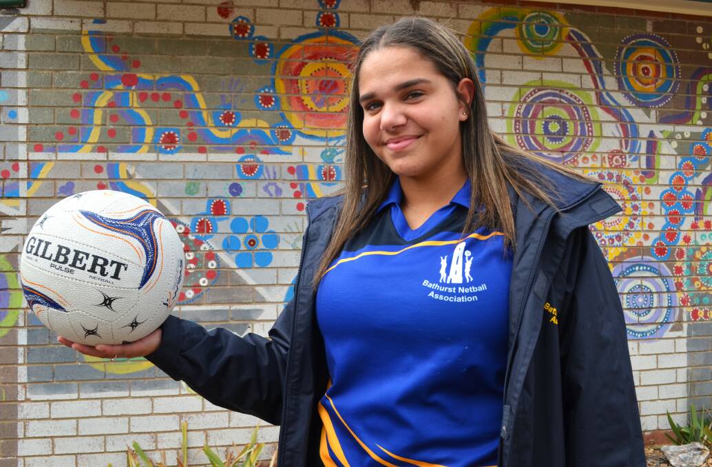 Hannah-Lee Williams is one of the players who will lead the way for Bathurst's under 17s team this weekend. Picture by Anya Whitelaw.