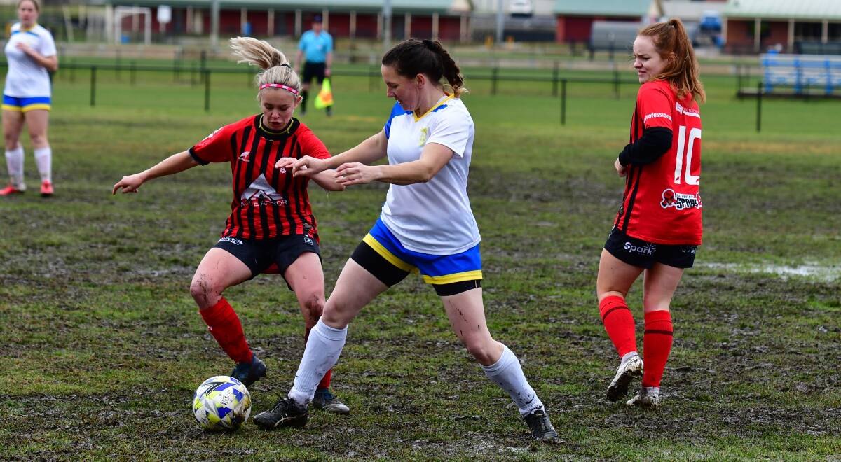 Panorama and Eglinton FC meet in this Sunday's Bathurst District Football ladies premier league grand final. Picture by Alexander Grant.