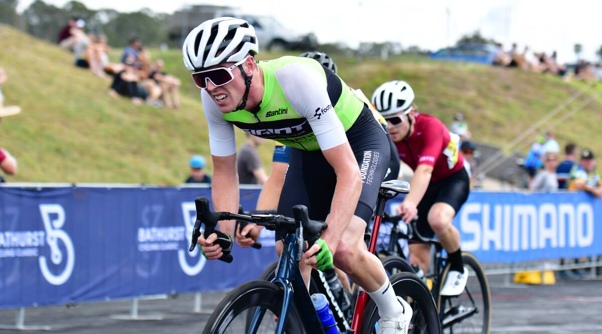 LONG WAIT: Will Hodges was the last Bathurst Cycling Club rider to win the Western Division Cycling Championships A grade title in 2017. Photo: ALEXANDER GRANT