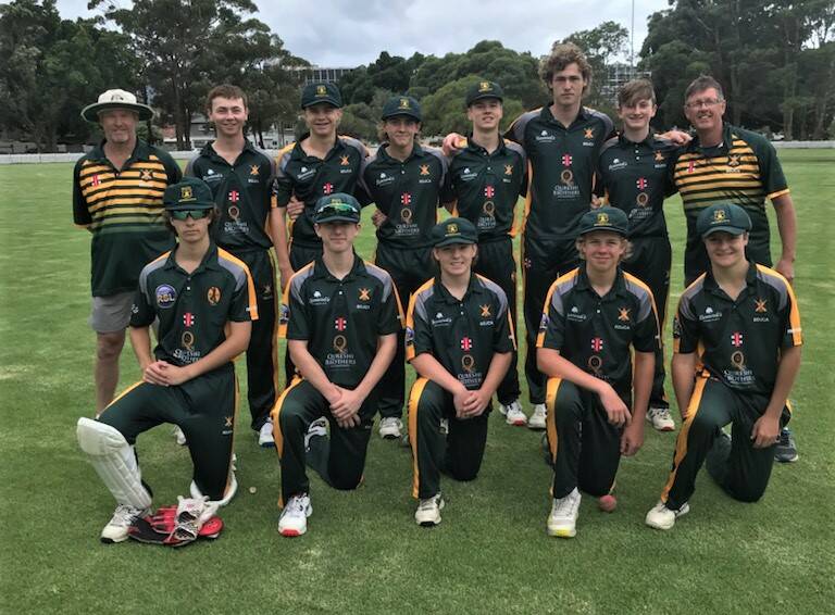 Bathurst's under 16s side who took on Randwick Petersham on Thursday. Picture contributed.