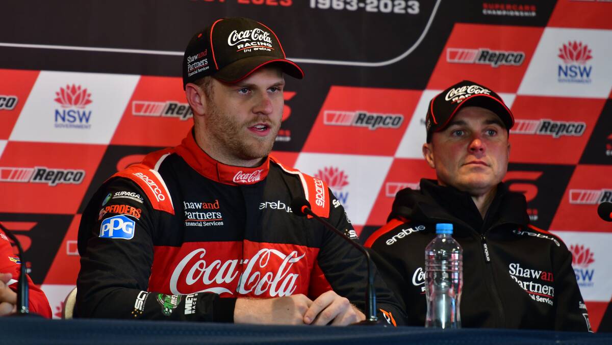 Brodie Kostecki (with co-driver David Russell) has provisional pole for the Bathurst 1000. Picture by Alexander Grant.