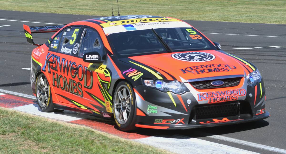 DRIVE IN DOUBT: Michael Anderson has not secured Superlicence required to compete at Bathurst 1000. Photo: CHRIS SEABROOK