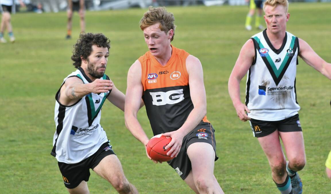 Bathurst Giants and Bathurst Bushrangers will face each other twice in the space of two weeks during the opening half of the season. Picture by Chris Seabrook.