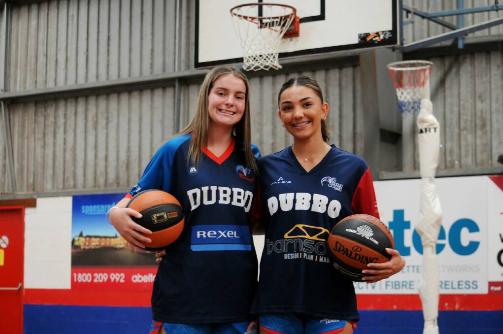 Kiara McKeown (left) and Millie Sutcliffe will represent the NSW Country under 16s at July's national championships. Picture by Nick Guthrie