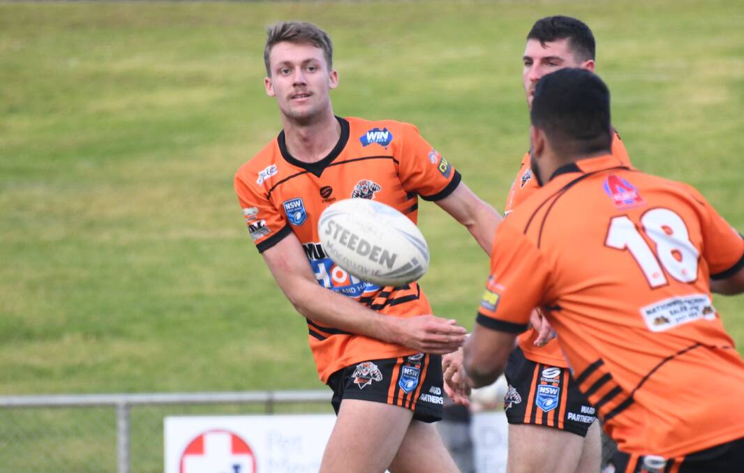 Jak Jeffery (pictured) is among the young Nyngan players who captain-coach James Tuitahi wants to see go to the next level. Picture by Amy McIntyre