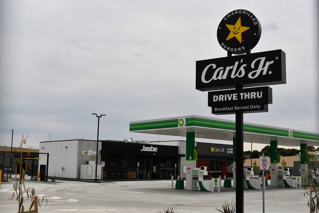 Carl's Jr, which shares its site with a new BP fuel retailer, is set to open its doors in early 2023. Picture by Rachel Chamberlain