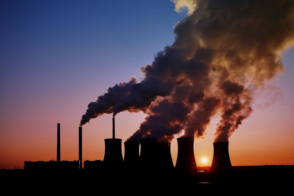 Power plant emitting smoke. Picture Shutterstock