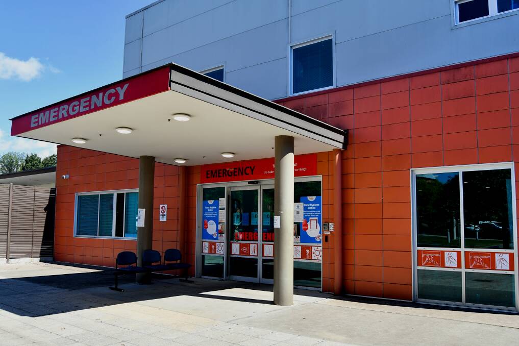 Presentations to the Bathurst Hospital emergency department has increased. 