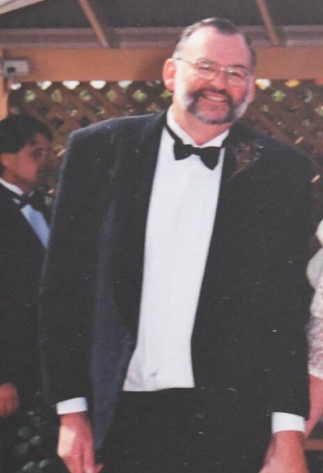 Paul Haysom on his wedding day in 1995. Picture supplied