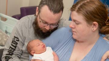 Jacqueline Humphreys and Aaron Loy are the proud parents of Nimona Bailey, who was born on July 15. She is a sister for Sarah. 