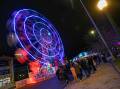 The ferris wheel at the 2023 Bathurst Winter Festival. Picture by James Arrow