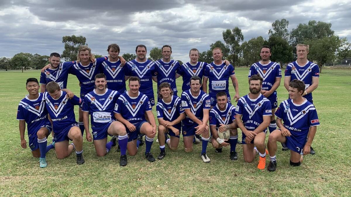 Molong's Woodbridge 10s side. Picture from Molong Rugby League Facebook 