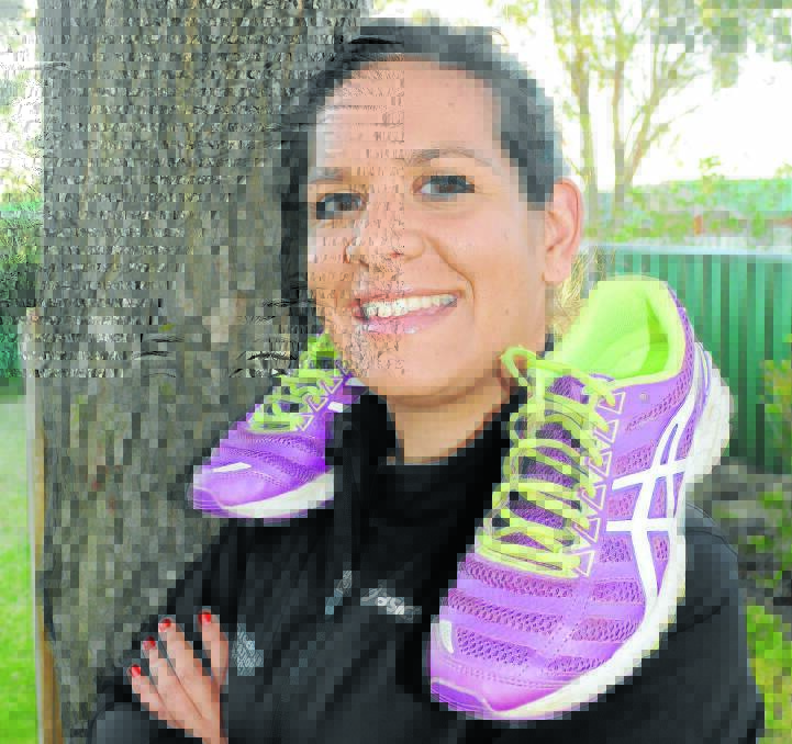 MARATHON EFFORT: Bathurst’s Elise Hull has flown to Alice Springs for a 30-kilometre run this weekend which will cement her spot in the Indigenous Marathon Project and earn her a place to race in the New York Marathon. Photo: CHRIS SEABROOK 	091013cehull 