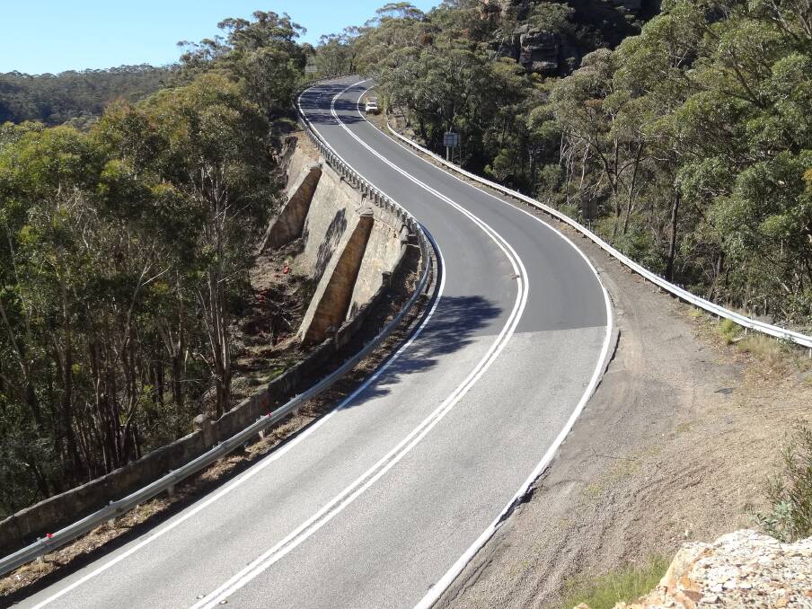 STATE OF DISREPAIR: The Great Western Highway has received a scathing report.